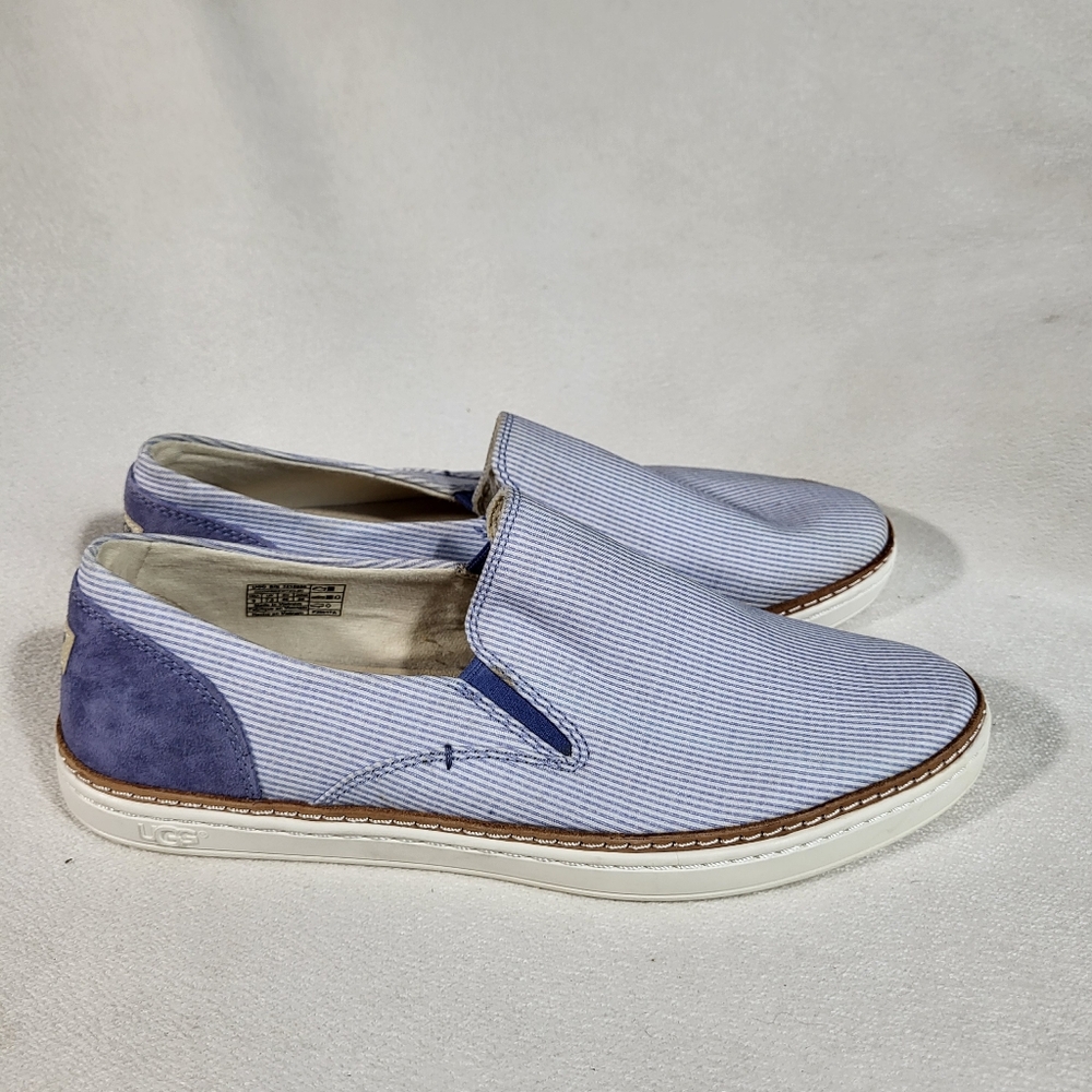 UGG Adley Stripe Slip On Sneakers Womens 9 - Picture 3 of 10